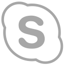 skype svg vector icon
