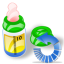 feeding,bottle,reload,refresh icon