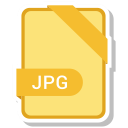document, extension, format, jpg, paper svg vector icon