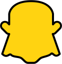 logo, media, snapchat, social svg vector icon