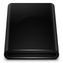 black,drive,removable icon