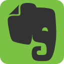 evernote, marketing, media, social, website svg vector icon