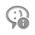 chat,emot,info icon