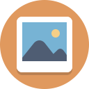 image, photo, photography, picture svg vector icon