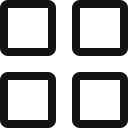 grid, home, menu, table svg vector icon