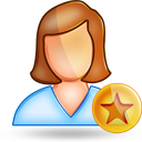 user,female,fav icon