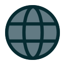 global, globe, internet, website svg vector icon