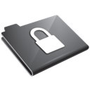 grey, locked icon