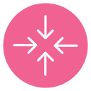 circle, content, decrease, reduce svg vector icon
