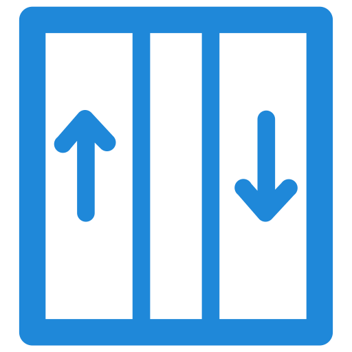 Elevator Management svg vector icon