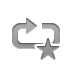 repeat,star icon