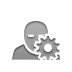 user,sleep,gear icon