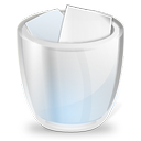 bin, full, recycle, trash icon