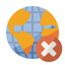 world,close icon