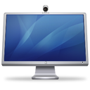cinema,display,isight,blue,computer,monitor,screen icon