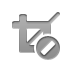 crop,cancel icon