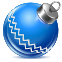 ball,blue,christmas icon