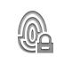 fingerprint,lock icon