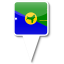 christmas,island icon