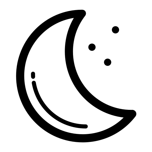 Night Mode svg vector icon
