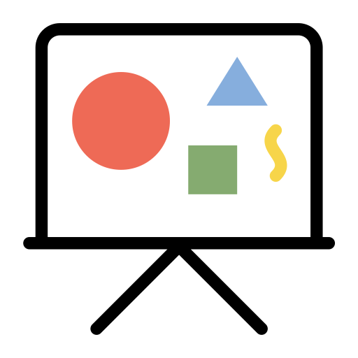 Palette svg vector icon