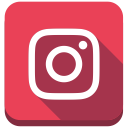 instagram, instagram new design, shadow, social media, square svg vector icon
