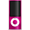 ipod, magenta, nano icon