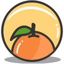 citrus, food, health, nutrition, orange svg vector icon