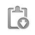 clipboard,down icon