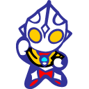 tiga,blue icon