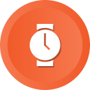 device, electronic, hipster, minutes, time, watch svg vector icon