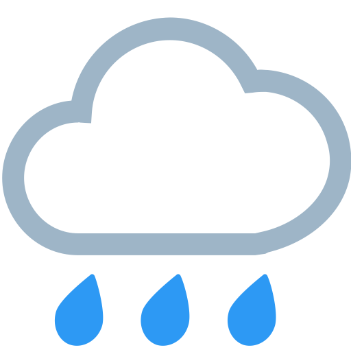 Heavy Rain svg vector icon