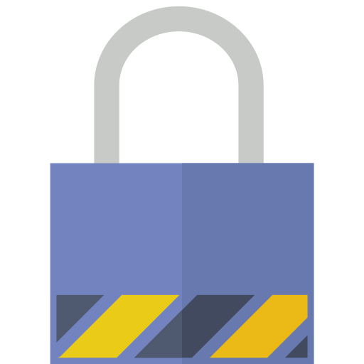 Lock svg vector icon