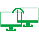 window,easy,transfer icon