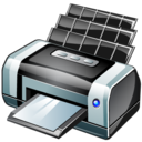 bubble, jet, printer icon