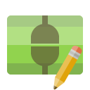 connect,vertical,pencil icon