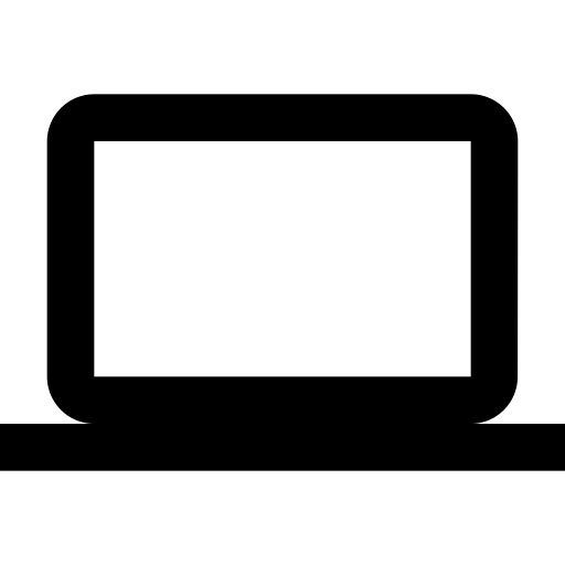 Computer svg vector icon