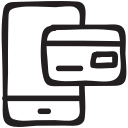 finance, mobile, money, pay, payment, phone, smartphone svg vector icon