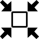 decrease, interface, small, zoom out svg vector icon