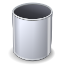 empty, recycle bin, trashcan icon