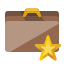 briefcase,star icon