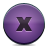 button,violet,close icon