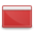 colors, desktop, emblem, gnome, red icon