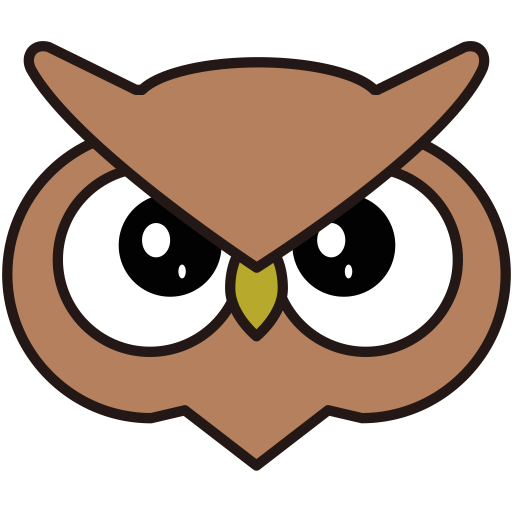 Owl svg vector icon