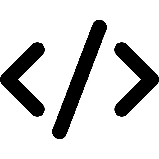 Code svg vector icon