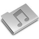 folder, music icon