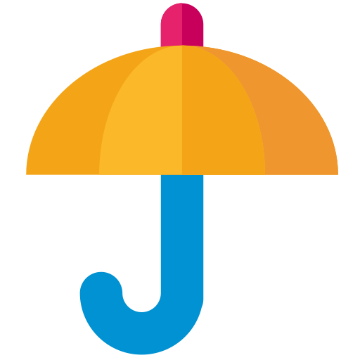 Umbrella svg vector icon
