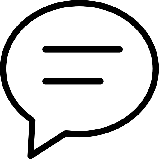 Message svg vector icon