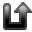arrow, back, trackback, turn icon