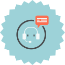 bubble, consultant, customer support, headset, help, service, support svg vector icon